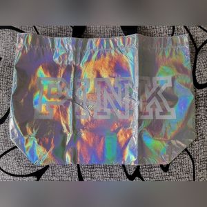 PINK Holographic Tote NWT